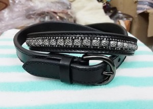 Ceinture en cristal de haute qualité pour femmes, design époustouflant avec matériau en cuir - Product Image 2