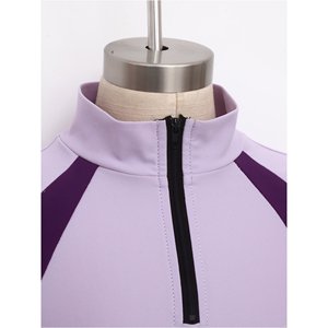 Camiseta de Manga Larga para Mujer, para Montar a Caballo, Deportiva, Transpirable, Elástica, de Secado Rápido, para Entrenamiento al Aire Libre - Product Image 5