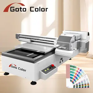 A1 Flatbed Uv Printer Digital Printing Machine Bottle Cylinder Uv Printer