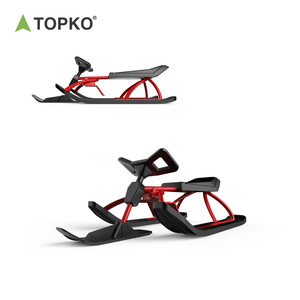 รถเลื่อนหิมะคุณภาพสูง TOPKO สำหรับเด็กและผู้ใหญ่ ใช้ได้กับสกี สโนว์บอร์ด สโนว์โมบิล มอเตอร์ไซค์ บนพื้นที่หิมะ - Product Image 6