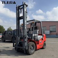 Chariot élévateur diesel 2T 2.5T 3T 3.5T 5T Euro 5 Moteur Kubota Mât à levage élevé Pneu pneumatique Chariot élévateur diesel industriel de chargement