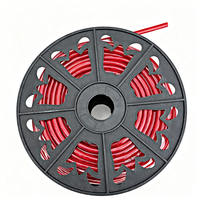 Bande lumineuse LED rouge étanche pour extérieur, 50m/100m, pour décorations de Noël et de fêtes