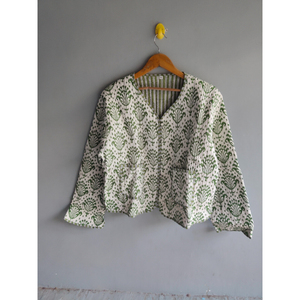 Vestido de dormir con estampado floral para mujer, cuello en V, manga larga, corte holgado, ropa de dormir informal, ropa de casa, regalo para ella - Product Image 1