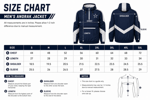เสื้อแจ็คเก็ตไนลอนกันลมแบบมีฮู้ด สไตล์ Anorak ปักโลโก้ทีมด้านหน้าและด้านหลัง สำหรับผู้ชาย ขายส่ง OEM ออกแบบชุดกีฬา ผลิตจำนวนมาก - Product Image 6