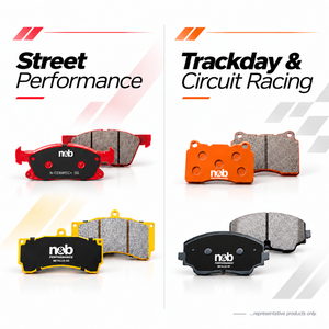 ผ้าเบรก n&b ปราศจากทองแดงสำหรับ ap racing CP5555 CP5070D54 ผ้าเบรกแบบสปอร์ต - Product Image 5