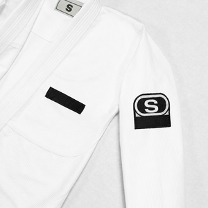 Kimono BJJ de haute qualité 450GSM en tissu perlé léger, logo personnalisé, approuvé IBJJF, vente en gros, unisexe, adultes - Product Image 3