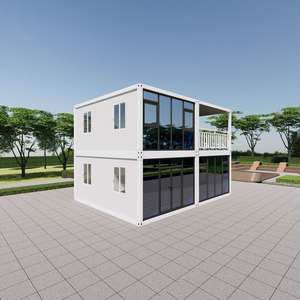 Unidad Modular Apilable para Apartamentos y Centros Comerciales, <span class=keywords><strong>Tienda</strong></span> Minorista Plegable, Ecológica e Impermeable para Calle Comercial - Product Image 4