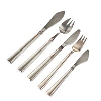Ensemble de couverts élégants en or rose, finition miroir, résistant à la rouille, en métal, pour mariage, dîner, maison, restaurant, hôtel, banquet, table