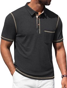 เสื้อโปโลผ้าฝ้ายปักลายตราสัญลักษณ์รอยัล เครสต์ รุ่นพรีสทีจ คุณภาพพรีเมียม คอปกคลาสสิก - Product Image 1