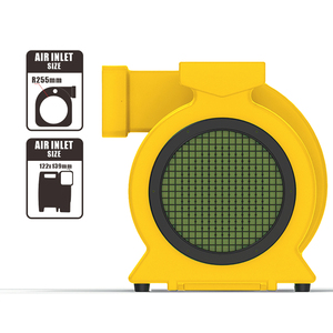 Ventilador inflable duradero 1.5HP, parque infantil publicitario para casa <span class=keywords><strong>de</strong></span> rebote, tobogán <span class=keywords><strong>de</strong></span> agua y carrera <span class=keywords><strong>de</strong></span> obstáculos para niños - Product Image 2
