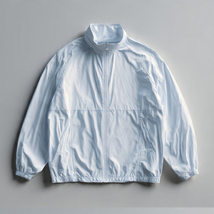 Vestes coupe-vent à col montant OEM pour hommes, 100% nylon, imperméables, pour le camping, coupe-vent pour hommes - Product Image 3