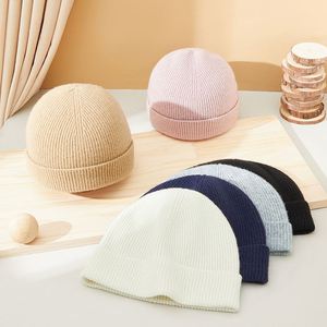 Gorro de Punto Jacquard 100% Lana, Cálido, para Primavera y Otoño, Estilo Coreano, Moderno, Protección para las Orejas, Venta al Por Mayor - Product Image 2