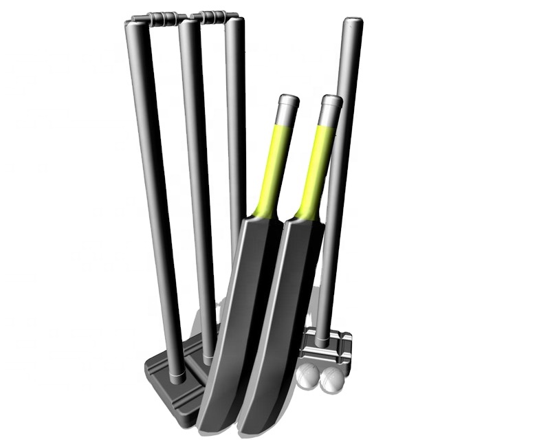 Дешевые цены, высокое качество, индивидуальный логотип, пластиковая пляжная Детская Молодежная бита для крикета, наборы горячих спортивных пластиковых Биты для крикета и мячей