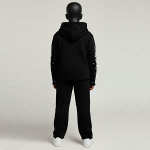 Ensembles de survêtements personnalisés pour enfants, sweats à capuche et pantalons de jogging pour tout-petits, modèles sur mesure pour enfants de 2 à 12 ans - Product Image 4