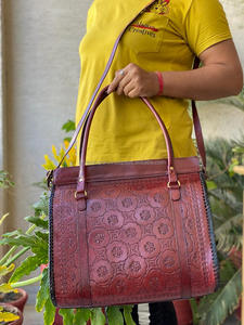 Handmade Tote <b>Bag</b> Causal Stylish Buffalo Leather <b>Bag</b> Vintage Hobo <b>Bag</b> - Product Image 2