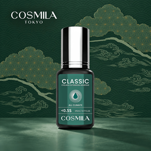 กาวต่อขนตา COSMILA รุ่นคลาสสิค แห้งภายใน <0.5 วินาที ติดทนนาน 8 สัปดาห์ ใช้ได้ทุกสภาพอากาศ ปราศจากสาร HQ ติดทนนาน แห้งเร็ว กันน้ำมัน 5 มล. 18–28 ° C - Product Image 1
