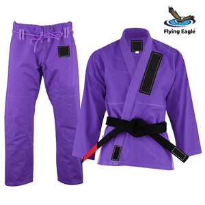 Kimono de Jiu-Jitsu Brésilien (BJJ) personnalisé avec logo, en coton extensible de qualité supérieure, léger et respirant, pour le karaté - Product Image 4
