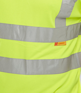 เสื้อโปโลสะท้อนแสงแบบ Hi-Vis สำหรับงานความปลอดภัย เสื้อโปโล T-Shirt แบบสะท้อนแสงสั่งทำโลโก้ได้ เสื้อผ้าทำงานที่ระบายอากาศได้ดีสำหรับคนงาน - Product Image 6