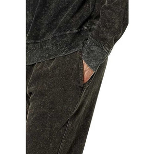 Best Manufacturer's Vintage <b>Oversized</b> Acid Washed Sweatpants Streetwear <b>Joggers</b> with Elastic Drawstring Men's Pants Washed - Product Image 6