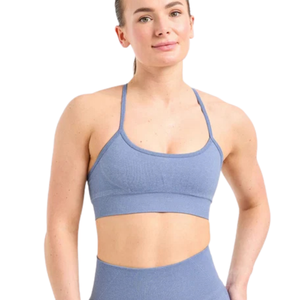 Sujetador Deportivo Atlético para Mujer, Transpirable, para Gimnasio, Fitness, Entrenamiento, Top Corto con Ajuste Cómodo y Soporte para Correr, Yoga, Pilates - Product Image 1