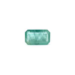 Natural Zambian Emerald 10.8 Carat Loose Gemstone 8x10mm Emerald Cut for Fine Jewelry - Product Image 1