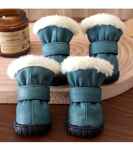 Calçados para Animais de Estimação por Atacado, Botas de Inverno para Cães Pequenos, Antiderrapantes e Respiráveis - Product Image 4