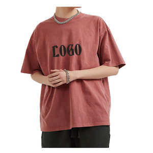 เสื้อยืดแขนยาวผู้ชายทรงหลวมสไตล์ทางการ ผ้าฝ้าย 100% ราคาขายส่ง ไซส์ใหญ่สำหรับผู้ใหญ่ - Product Image 3