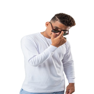 Sudadera Personalizada de Invierno 100% Algodón Jersey, 350 GSM, Cuello Redondo, Estilo Urbano, Lisa, para Impresión Digital, Servicio OEM - Product Image 1