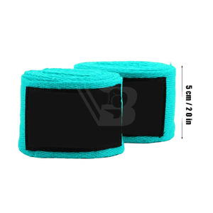 2 Rolls High Quality PU Moisture Wicking Boxing <b>Hand</b> Wraps with for Closure & Customizable Colors & Logos for MMA Training - Product Image 5