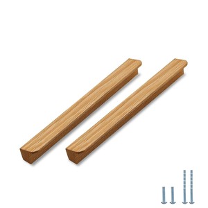 มือจับลิ้นชักไม้สนสีครีมขาวแบบดิสเทรสสำหรับขายส่ง - Aqdus Saleem - Product Image 1
