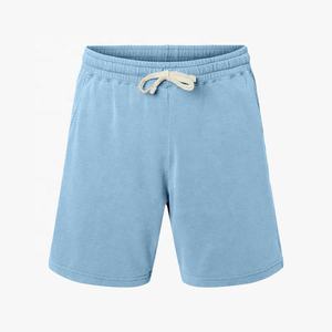 Pantalones Cortos Deportivos de Felpa 100% Algodón con Bordado Personalizado de Alta Calidad para Hombre, Estilo Moderno, Vintage e Informal - Product Image 2