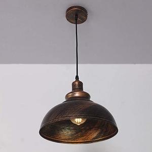 โคมไฟระย้าโลหะพร้อมโคมไฟแบบโบราณโคมไฟแขวนเพดานทรงกลมสำหรับร้านกาแฟ - Product Image 6