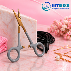 Pinzas Hemostáticas Rectas para Joyería Permanente, Herramienta de Soldadura para Pulseras, Tobilleras y Cadenas - Product Image 3