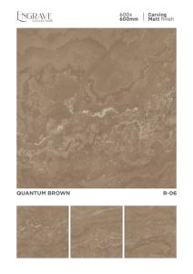 Azulejos de Porcelana Premium con Textura Mate, 600X600MM 24X24, Azulejos de Cerámica Vitrificados para Pisos Interiores - Product Image 2