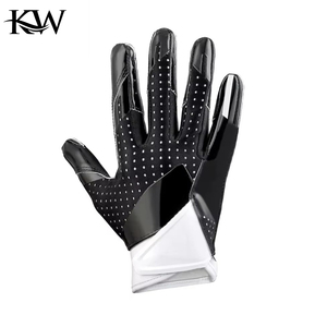 ถุงมืออเมริกันฟุตบอลคุณภาพสูงสั่งทำพิเศษ ยืดหยุ่น กระชับมือ จับถนัดมือ เหมาะสำหรับการฝึกซ้อมและการแข่งขัน ใช้ได้ทุกวัน - Product Image 6