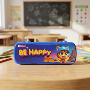Estuche para Lápices Vikas ULTRA en Oferta, Estuche de Almacenamiento de Papelería Escolar Premium con Compartimentos Espaciosos, Diseño Duradero y Seguro - Product Image 2