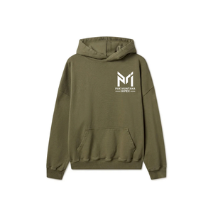 PAK MUNTAHA IMPEX Sweat à capuche en molleton uni pour homme, 370g, tricoté, imprimé, coupe classique, poche avant, logo personnalisé, vêtements d'hiver - Product Image 1