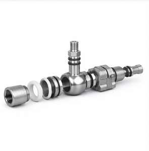 C-Way SS304/F304L 800 #   Válvula de Bola Manual Forjada de PTFE para Alta Temperatura, NPT 2 pulgadas, OEM, R/B, Alta Presión, API 608, 300 M/h - Product Image 4