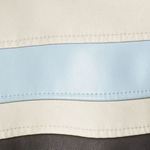 Factory Price Womens White <b>Leather</b> <b>Jacket</b> High Quality Breathable Unique Design <b>Long</b> Sleeve Winter <b>Jacket</b> with Viscose Lining - Product Image 5