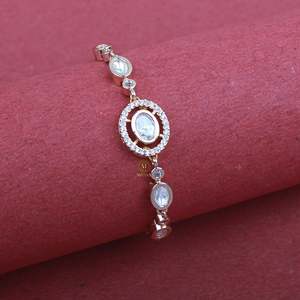 Devesh Polki Designer Crystal Bracelet - Product Image 2