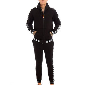 Nouvelle Collection 2026 : Survêtement Unisexe Haut de Gamme Personnalisable en Tissu 100% Polyester Respirant, Grammage Élevé, Fermeture Éclair Intégrale, Idéal pour l'Hiver et les Loisirs - Product Image 1