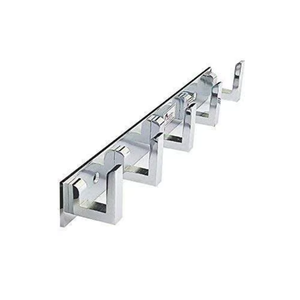 Premium 5 Pin Aluminium Wall Mounted Modern Multifunctional Hook <b>Rack</b> SS202 Stainless Steel Heavy Duty Clothes Towel Hanger - Product Image 3