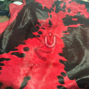 เสื้อฮู้ดหนังวัวแท้สีแดงแบบซิปคู่แฟชั่นใหม่ปี 2026 - Product Image 3