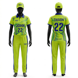 Camiseta de Cricket de Manga Corta para Hombre, 160g, 100% Poliéster, Secado Rápido, Logotipo Personalizado Delantero/Trasero, Ropa de Equipo - Product Image 1