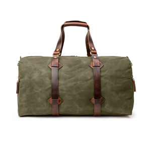 Bolsa de Lona y Cuero para Viaje, Gimnasio, Deporte, Impermeable, Estilo Vintage, Gran Capacidad, LCTB-0040 - Product Image 6