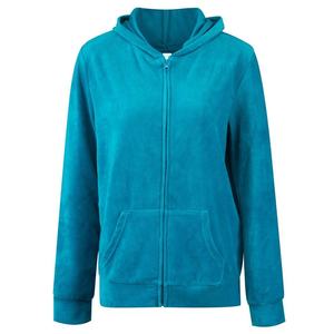 Conjunto Deportivo de Dos Piezas de Terciopelo al por Mayor, Sudadera con Capucha Transpirable de Poliéster y Algodón, Traje de Jogging con Logotipo Personalizado, Conjunto de Sudadera de Terciopelo Premium para Invierno - Product Image 2