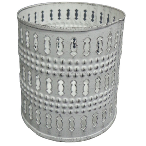 Bougeoir de couleur noire votive en métal de haute qualité pour la décoration de la maison et de la table - Product Image 3