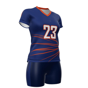 Premium Quality Unisex Men's <b>Volleyball</b> Uniform <b>Sets</b> OEM Outdoor Uniform with Short Sleeves for Men and Women for - Product Image 5