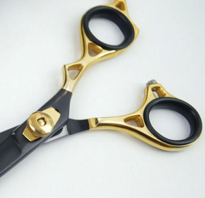 High Quality Customized Color Professional Stainless Steel Barber Hair Cutting Scissors Thinning <b>Shears</b> Barber Scissors Kit - Product Image 4