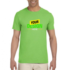 T-shirt uni personnalisé pour homme, couleur unie, manches courtes, col rond, pour événements et équipes, tee-shirt vierge, logo, direct usine, export BD, OEM - Product Image 3